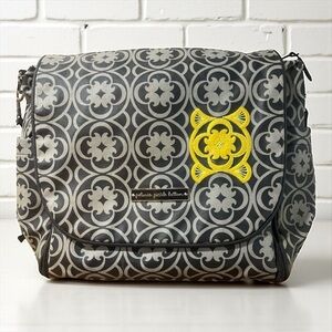 Petunia Pickle Bottom Diaper Bag - Chic Black Floral with​​​